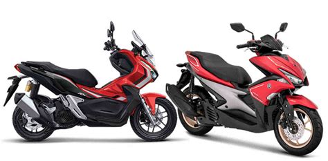 Honda ADV 150 Vs Yamaha Aerox 155VVA Aerox Unggul Harga Ada Yang Lain