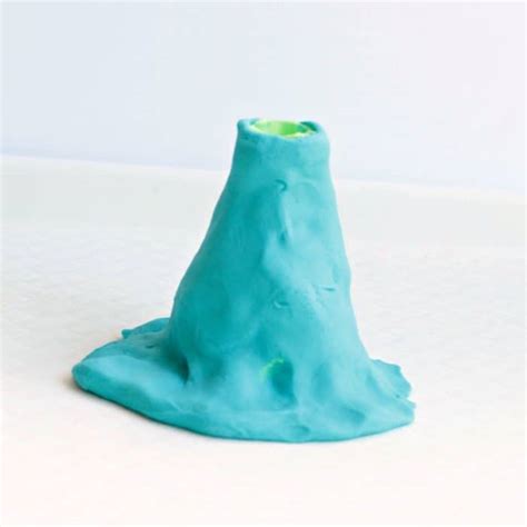 Easy Baking Soda And Vinegar Volcano For Kids