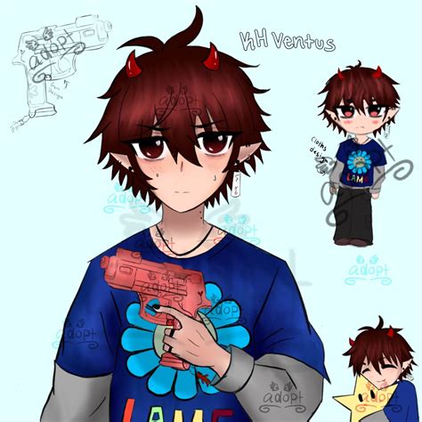 Demon Boy Oc By Kimmydrawz On Deviantart