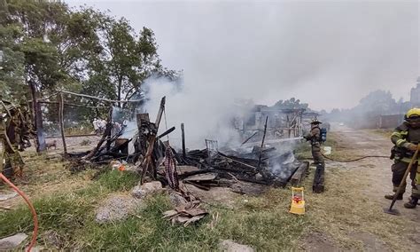 Humilde Casa Queda Reducida A Cenizas En La Tenencia Morelos