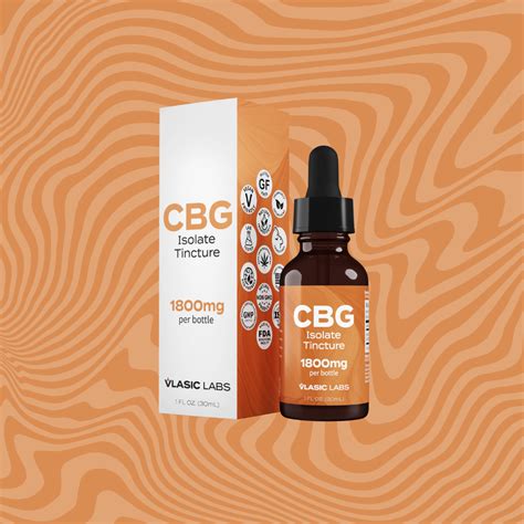 Cbg Isolate Tincture Vlasic Labs