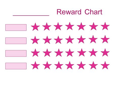 Reward Chart Template Word