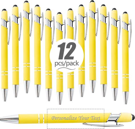 Amazon 12 Pcs Personalized Pens With Names Smooth Writing