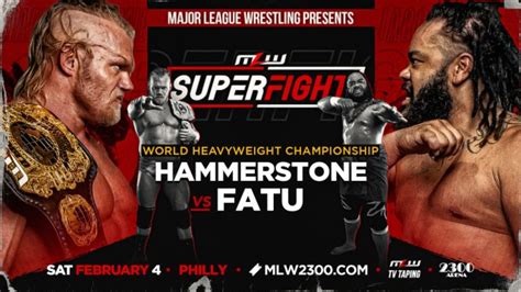 Alex Hammerstone Vs Jacob Fatu Set For Mlw Superfight Mania