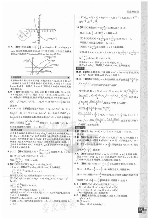 2020年高中必刷题数学必修第一册人教版答案——青夏教育精英家教网——