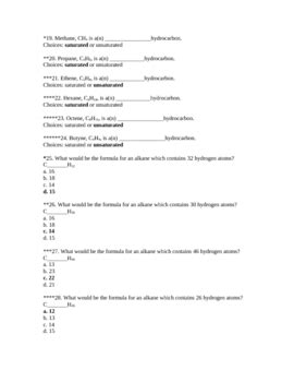 Organic Chemistry Test Bank By Education Station TpT