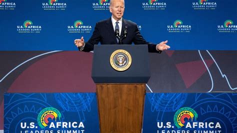 Coop Ration Tats Unis Afrique Joe Biden Courtise Le Continent Pour