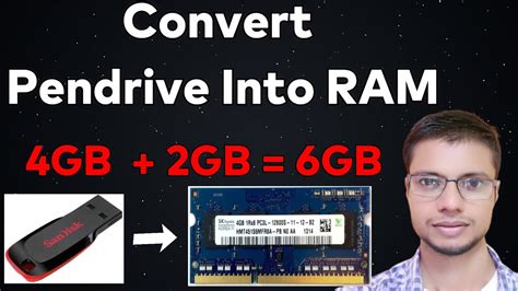 Pendrive Ko Banaye Ram How To Convert Pendrive To Rambadhaye