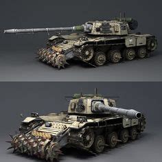 ArtStation M4709 XAxiom MBT 3D Concept Fantasy Tank Game Character