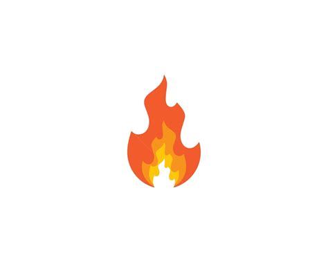 Fire Symbol Vector Icon Icon Fiery Warning Vector Icon Fiery Warning Png And Vector With