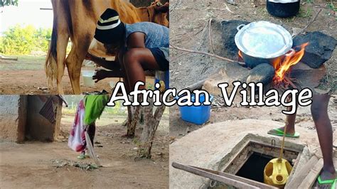 Evening Routine Of An African Mum In Kenya Africa Village Life