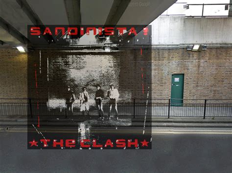 SANDINISTA! - THE CLASH - ALBUM COVER LOCATION - PopSpots