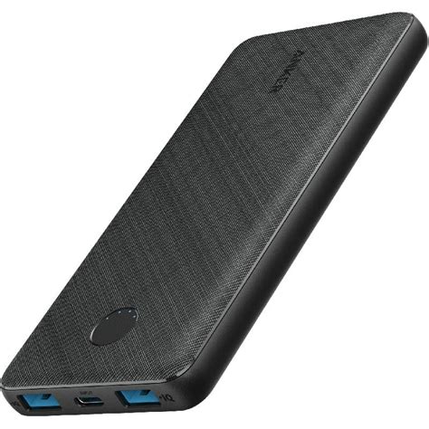 Anker Powercore Iii Power Bank Fast Battery Charging 10000 Mah Dual Usb Black Price In Saudi