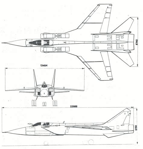 MiG 29 Blueprint