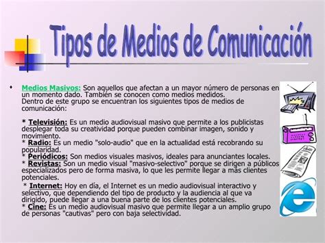 Medios Masivos De Comunicacion