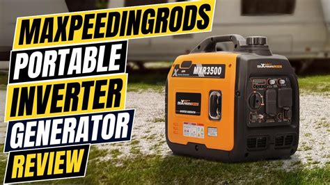 MaXpeedingrods MXR3500 Portable Inverter Generator Review Pros Cons