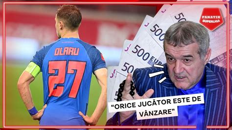 Gigi Becali A ANUNTAT NOUL PRET Al Lui Darius Olaru YouTube