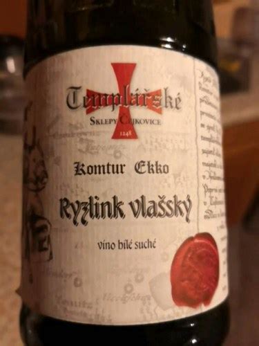 2018 Templarske Ryzlink Vlašský Vivino US