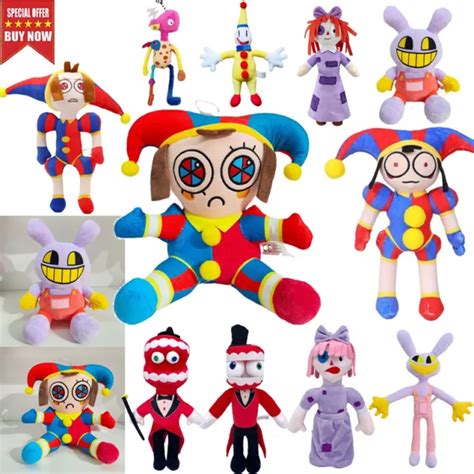 2023 The Amazing Digital Circus Plush Dolls Anime Cartoon Stuffed Dolls Toy Xmas £671 Picclick Uk