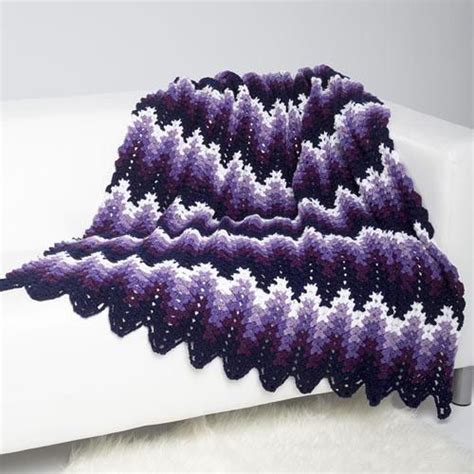 15 Easy Ripple Crochet Blanket Patterns Dabbles And Babbles