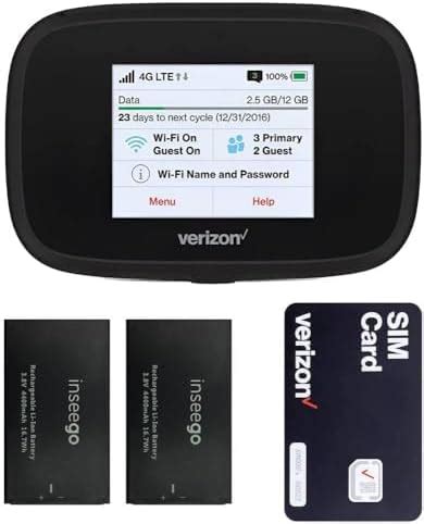 Amazon Verizon Wireless Jetpack Inseego Mifi L Unlocked