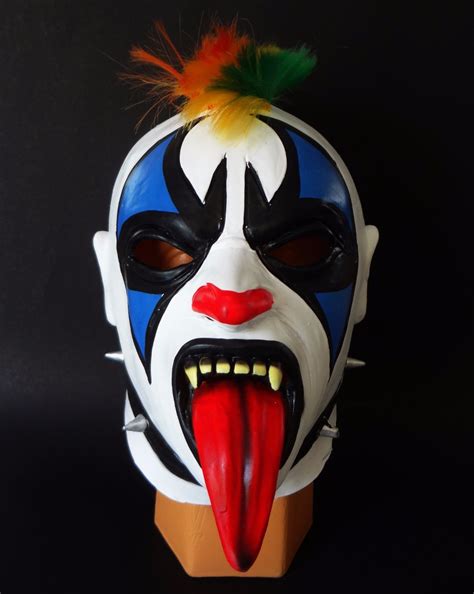 Psycho Clown M Scara De Latex Psycho Circus Luchadores En