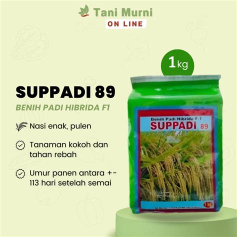 Jual Benih Padi Hibrida F Suppadi Benih Padi Kg Shopee Indonesia