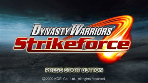 Dynasty Warriors - Strikeforce (USA) ISO