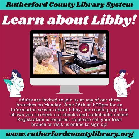 Learn About: Libby at the County Library – Rutherford County Library System