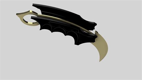 Karambit Knife 3D model 3D printable | CGTrader