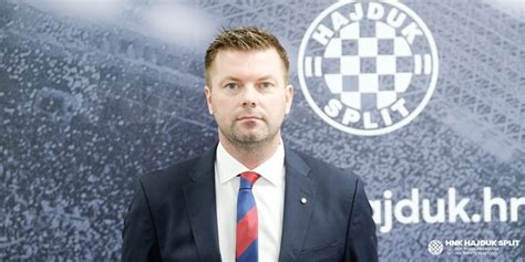 Jens Gustafsson Is The New Coach Of Hnk Hajduk Hnk Hajduk Split