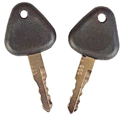 Pair Volvo Excavator Heavy Equipment Key Fits Many Models