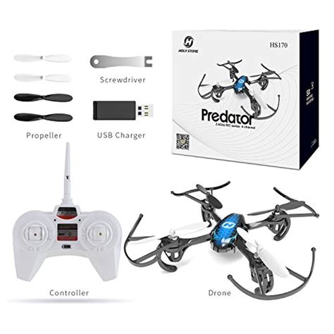 Holy Stone HS170 Predator Mini RC Helicopter Drone 2 4Ghz 6 Axis Gyro 4