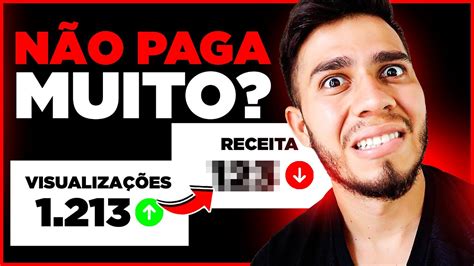 Quanto que o YOUTUBE paga por 1000 visualizações YouTube