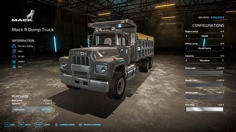 Mack Dump Truck Fs Kingmods