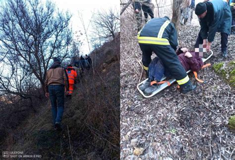 Un Barbat De De Ani Gasit Si Scos Dintr O Surpatura Dupa Ce A