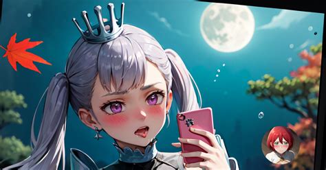 Noelle Silva Black Clover Largebreasts Selfie Ahegao Noelle Sexy Valkyr Pixiv