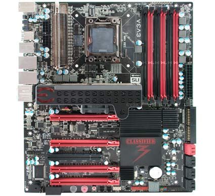 EVGA X58 Classified3 Motherboard Announced At $380 - Legit Reviews