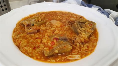 Arroz Meloso De Carne Y Alcachofas Ok Recetas