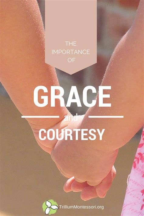 Grace And Courtesy In Montessori Montessori Elementary Montessori