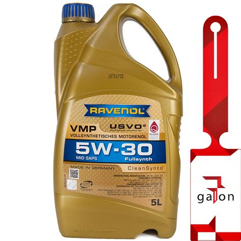 RAVENOL VMP 5W30 CleanSynto USVO 5L Syntetyczny Olej Silnikowy