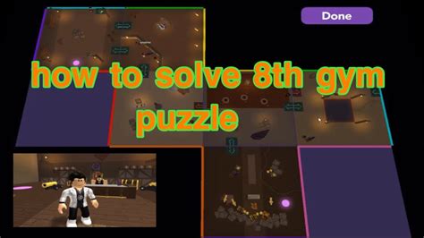 Roblox Pokemon Brick Bronze How To Solve 8th Gym Puzzle Youtube