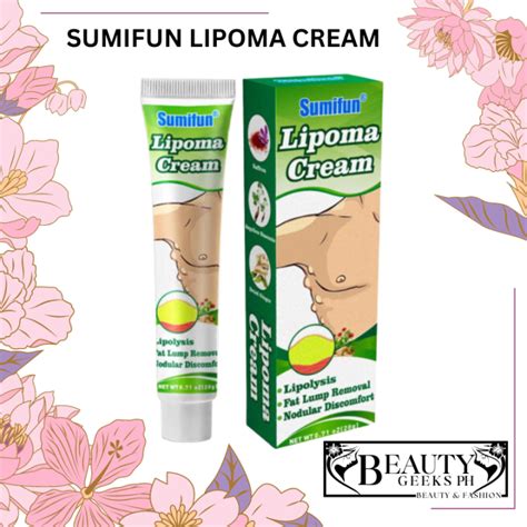 Authentic Sumifun Lipoma Removal Cream Treat Tumor Skin Swelling