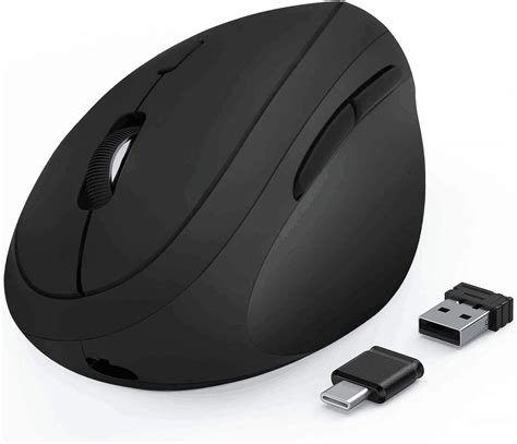 TSYMO Souris Bluetooth Ergonomique Souris Verticale Rechargeable Sans