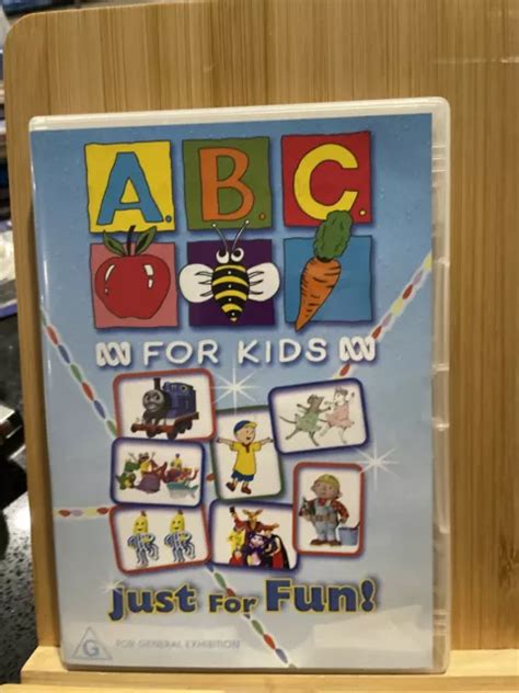 Abc For Kids Just For Fun Dvd Region 4 Rare £1369 Picclick Uk