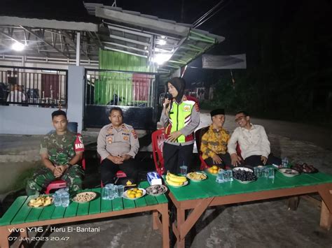 Pelaksanaan Penilaian Lomba Satkamling Polres Serang Dalam Rangka Hut