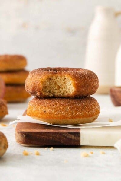 Gluten Free Apple Cider Donuts Easy Baked Recipe Meaningful Eats