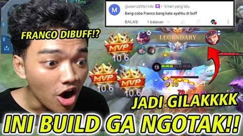 Franco Buff Jadi Ga Ngotak Pake Ini Build Emblem Wkwkwk Mobile