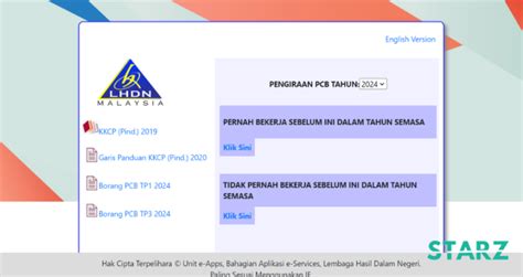 Apa Itu Potongan Cukai Bulanan PCB Starz Excellence Sdn Bhd