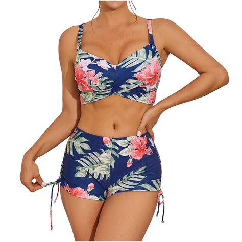 Dianli Swimsuit For Women 2024 Bikini Sets For Women Women Two Piece Vintage Swimsuit Retro